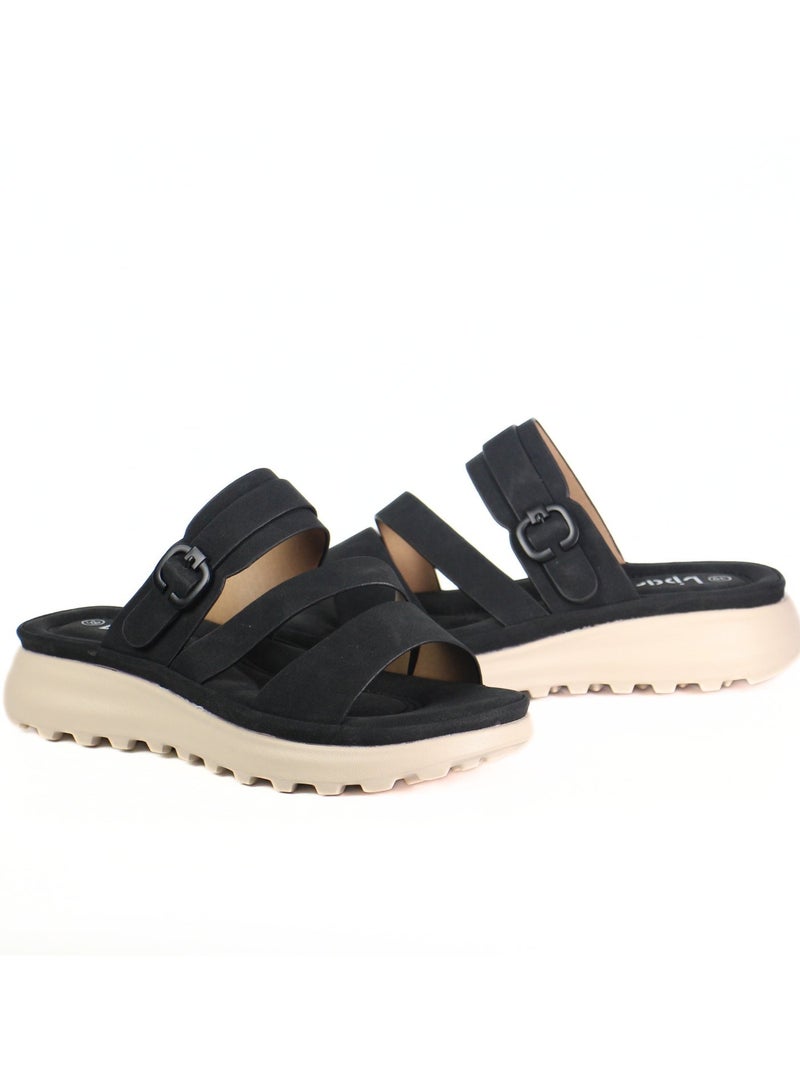 SD.Felano Women’s Flat Comfort Sandals | Soft Cushioned Footbed | Lightweight Daily Sandals | Easy Slip-On Design | Supportive Anti Slip Sole | Casual Walking Sandals For Women Everyday Wear - Image 5